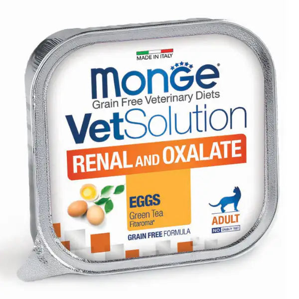 Monge VetSolution Feline Renal & Oxalate Grain Free 100 gr   bauzaarit.myshopify.com