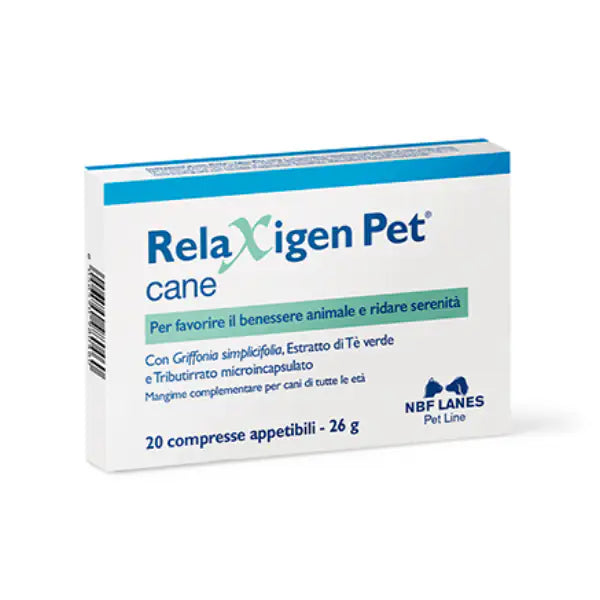 NBF Relaxigen Pet Cane  20 compresse bauzaarit.myshopify.com