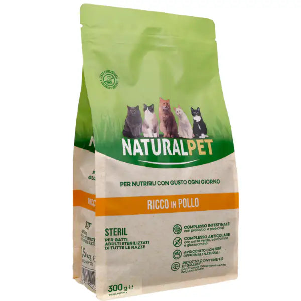 NaturalPet Cat Sterilised Light Pollo   bauzaarit.myshopify.com