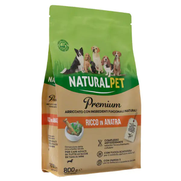 NaturalPet Premium Adult Mini Anatra   bauzaarit.myshopify.com