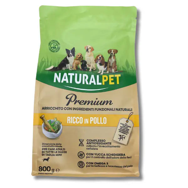 NaturalPet Premium Adult Mini Pollo   bauzaarit.myshopify.com