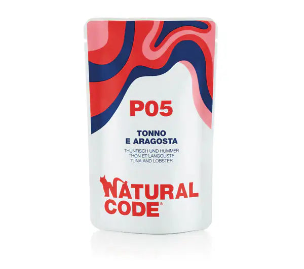 Natural Code Adult Buste in Acqua di Cottura 70 gr  P05 - Tonno e Aragosta bauzaarit.myshopify.com