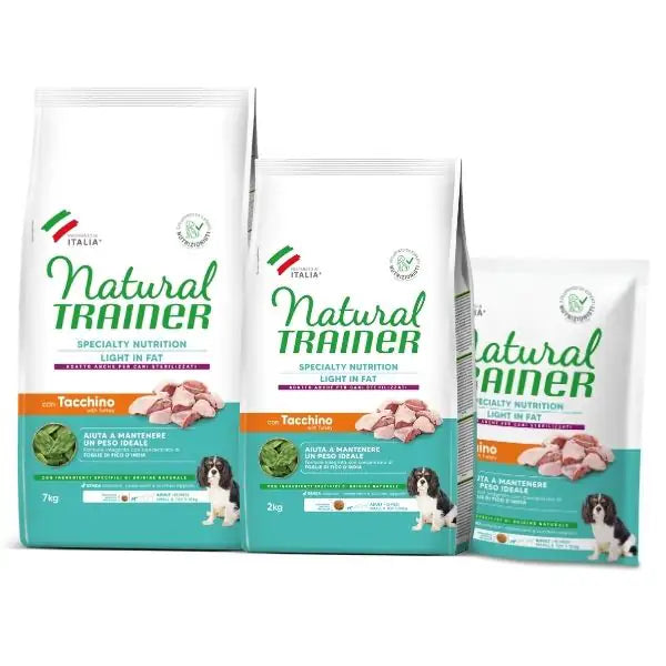Natural Trainer Speciality Nutrition Light in Fat Small&Toy Adult con Tacchino   bauzaarit.myshopify.com