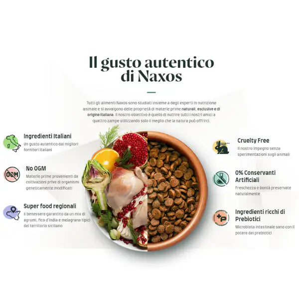 Naxos Monoprotein Cat Adult Sterilised Pesce azzurro e melagrana   bauzaarit.myshopify.com