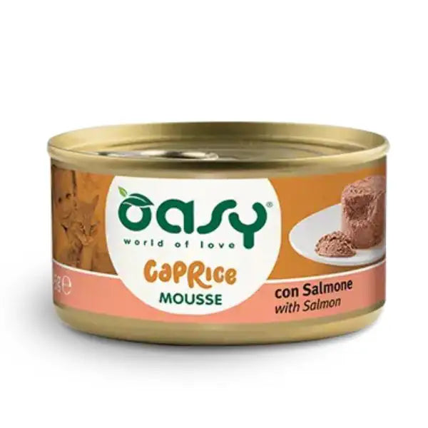 Oasy Caprice Cat Adult Mousse Grain Free 85 gr  Salmone bauzaarit.myshopify.com