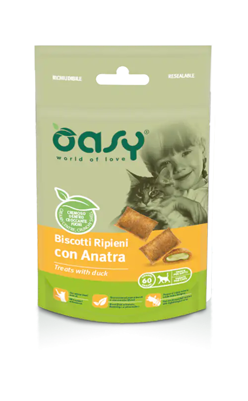 Oasy Dog Biscotti Ripieni 80 gr   bauzaarit.myshopify.com