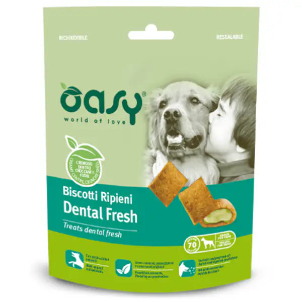 Oasy Dog Biscotti Ripieni 80 gr   bauzaarit.myshopify.com