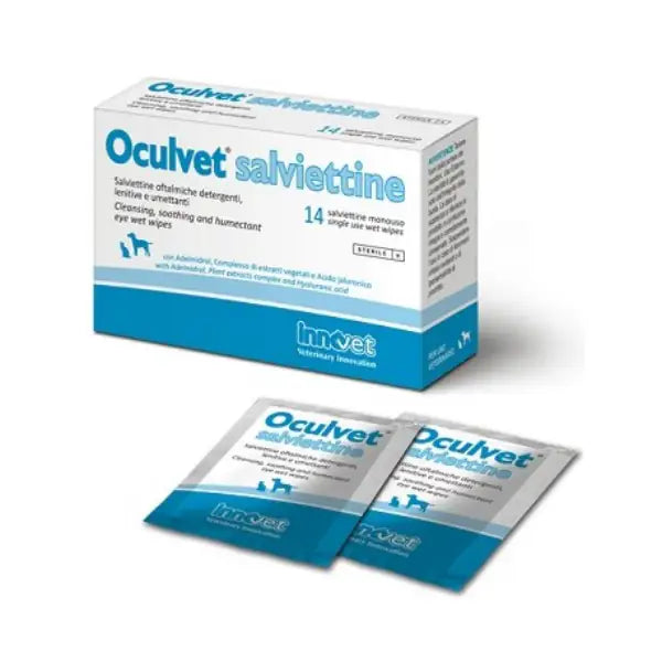 Oculvet salviettine oftalmiche detergenti Innovet  14 salviettine monouso bauzaarit.myshopify.com