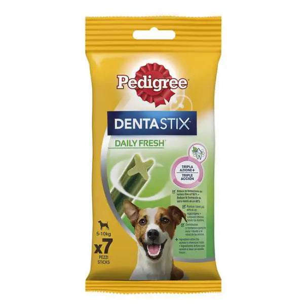 Pedigree Dentastix Fresh Mini snack per l'igiene orale  7 pezzi bauzaarit.myshopify.com