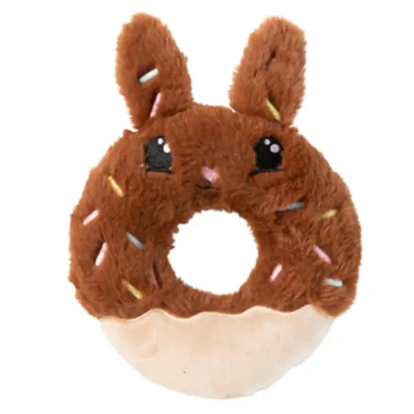 Peluche gioco per cani con squeaker FuzzYard  Big Bunny Donut bauzaarit.myshopify.com