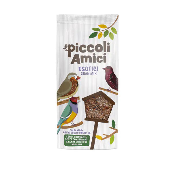 Piccoli Amici Gran Mix mangime per uccelli esotici   bauzaarit.myshopify.com