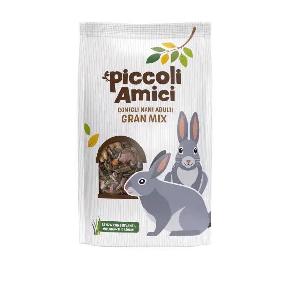 Piccoli Amici Gran Mix per Conigli Nani Adulti   bauzaarit.myshopify.com