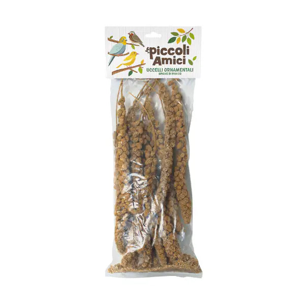 Piccoli Amici Spighe di Panico Snack per uccelli ornamentali   bauzaarit.myshopify.com