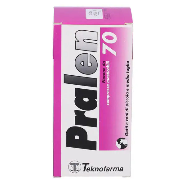 Pralen antiparassitario vermifugo compresse per via orale Teknofarma  Confezione da 70 compresse bauzaarit.myshopify.com