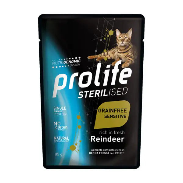 Prolife Cat Sterilised Bustine 85 gr   bauzaarit.myshopify.com