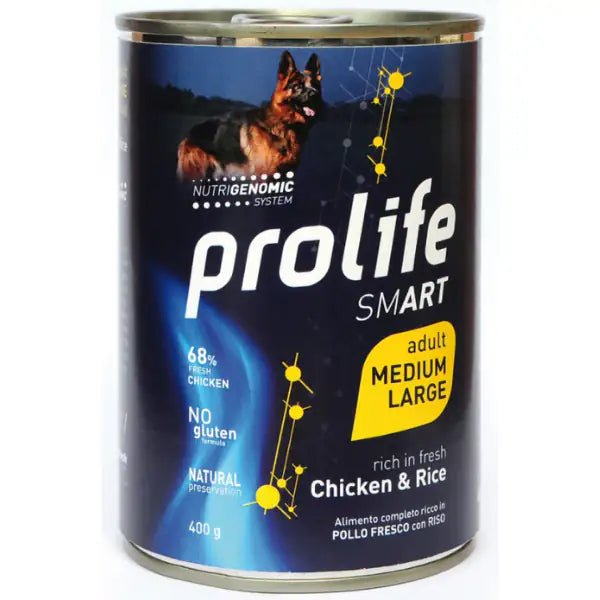 Prolife Smart Dog Adult Medium/Large 400 gr   bauzaarit.myshopify.com