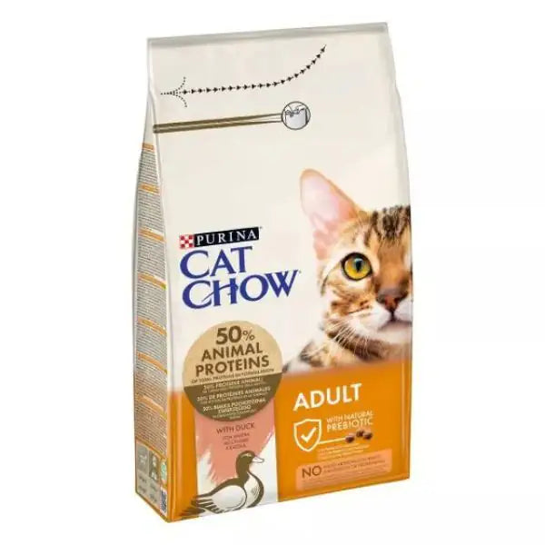 Purina Cat Chow Adult ricco di Anatra   bauzaarit.myshopify.com