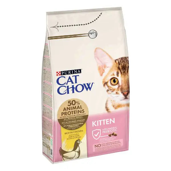 Purina Cat Chow Kitten ricco di Pollo  1,5 kg bauzaarit.myshopify.com