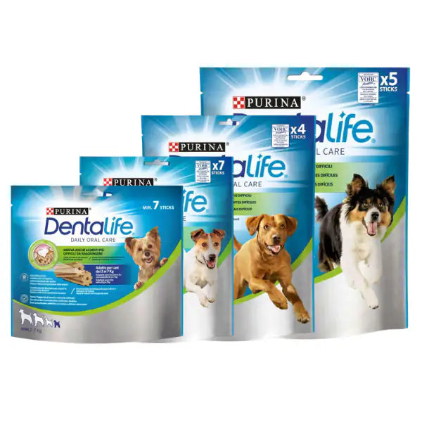 Purina Dentalife Daily Oral Care snack dentali per cani   bauzaarit.myshopify.com