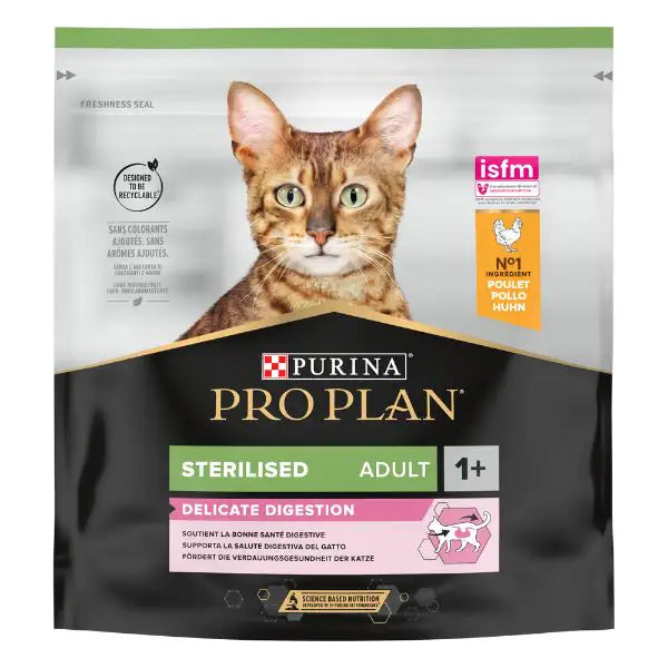 Purina Pro Plan Delicate Digestion Sterilised Adult 1+ con Pollo  400 gr bauzaarit.myshopify.com