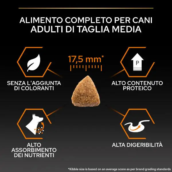 Purina Pro Plan Everyday Nutrition Medium Adult Crocchette Cane Pollo   bauzaarit.myshopify.com