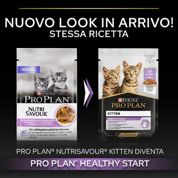Purina Pro Plan Kitten Healthy Start Umido Gatti in Salsa 85 g   bauzaarit.myshopify.com