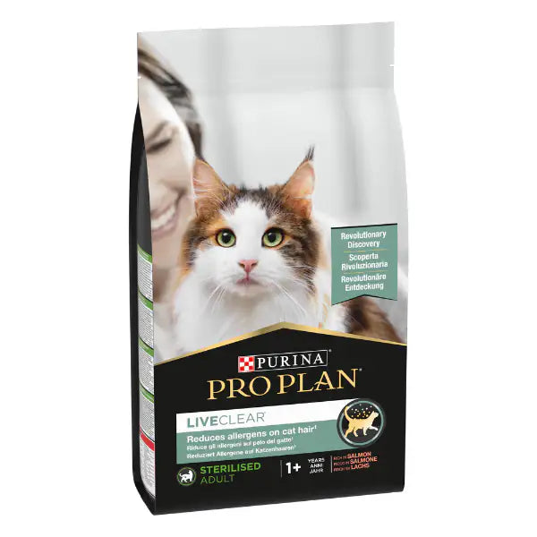 Purina Pro Plan LiveClear Adult Crocchette Gatto Sterilizzato con salmone  1,4 kg bauzaarit.myshopify.com