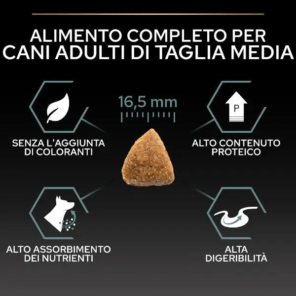 Purina Pro Plan Sensitive Digestion Medium Adult Crocchette Cane Agnello   bauzaarit.myshopify.com