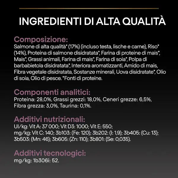 Purina Pro Plan Sensitive Skin Large Athletic Adult Crocchette Cane Salmone   bauzaarit.myshopify.com