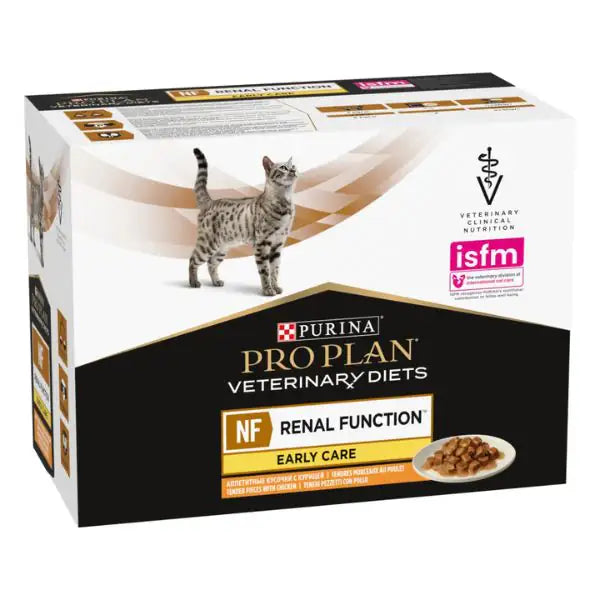 Purina Veterinary Diets NF Cat Renal Function Early Care multipack  10 pezzi da 85 gr - Pollo bauzaarit.myshopify.com
