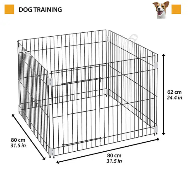 Recinto per cuccioli Dog Training Ferplast  80 x 80 x 62 cm bauzaarit.myshopify.com