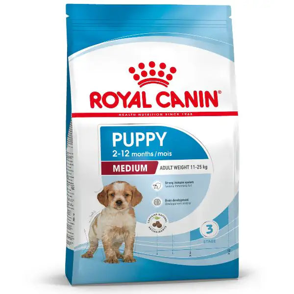 Royal Canin Medium Puppy  15 kg bauzaarit.myshopify.com