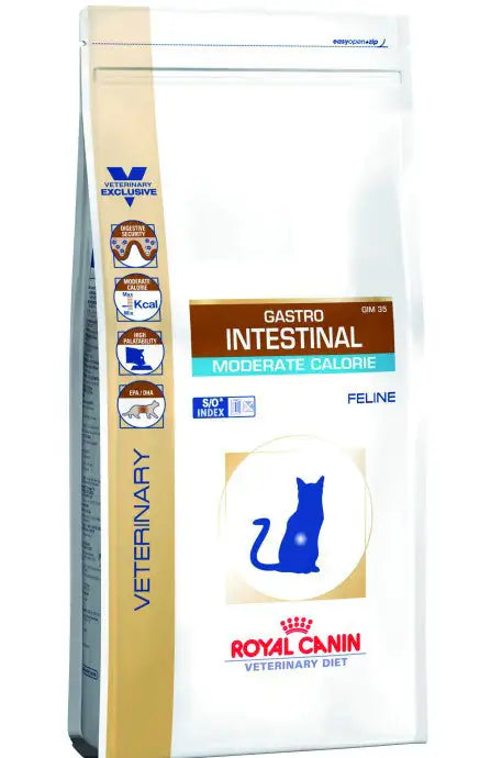 Royal Canin Veterinary Diet Gastrointestinal Moderate Calorie Feline   bauzaarit.myshopify.com