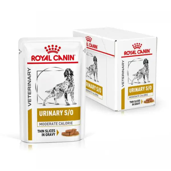 Royal Canin Veterinary Diet Urinary S/O Moderate Calorie Multipack 12x85 gr   bauzaarit.myshopify.com