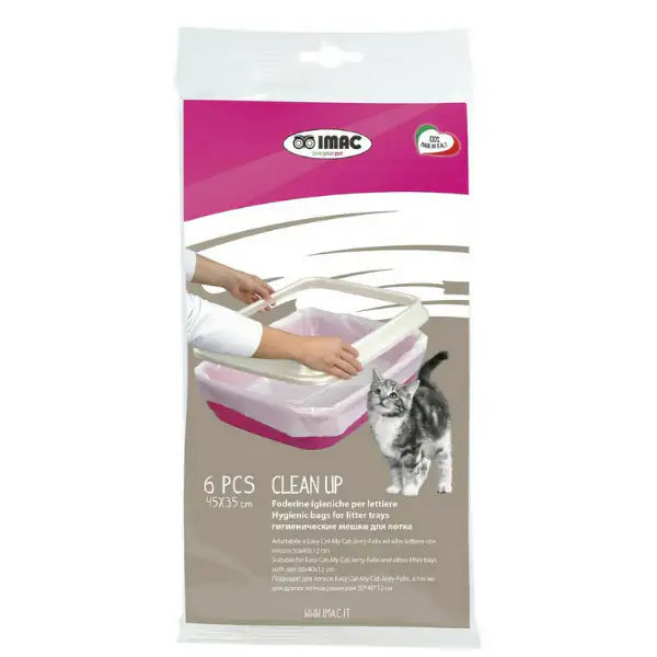 Sacchetti per Lettiera Clean Up Imac  45 x 35 cm 6 pezzi bauzaarit.myshopify.com