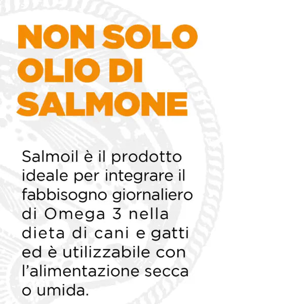 Salmoil olio di salmone per cani e gatti Pelle e pelo lucidi   bauzaarit.myshopify.com