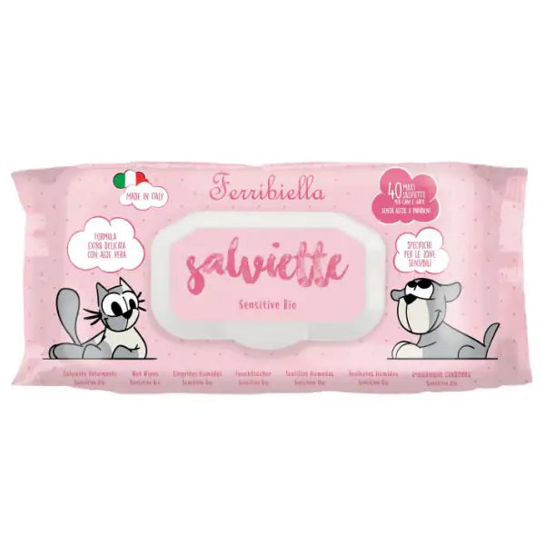 Salviette Detergenti Ferribiella  Sensitive bio bauzaarit.myshopify.com