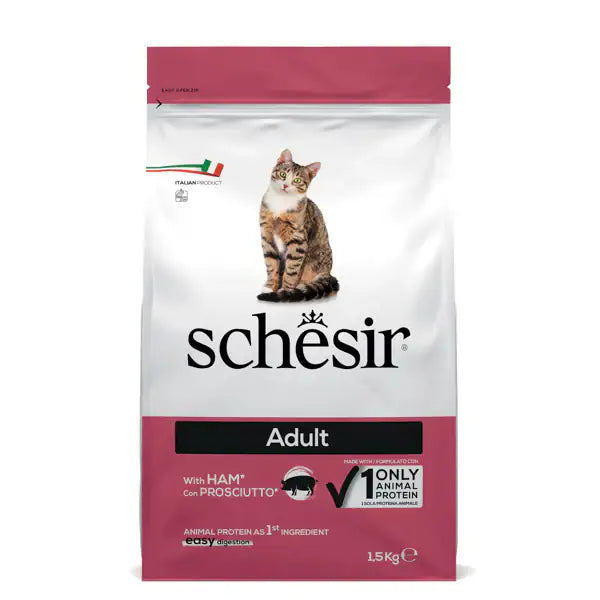Schesir Cat Dry Mantenimento Prosciutto  1,5 kg bauzaarit.myshopify.com