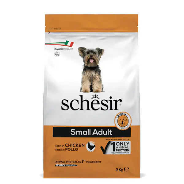 Schesir Dog Dry Small Maintenance Pollo   bauzaarit.myshopify.com