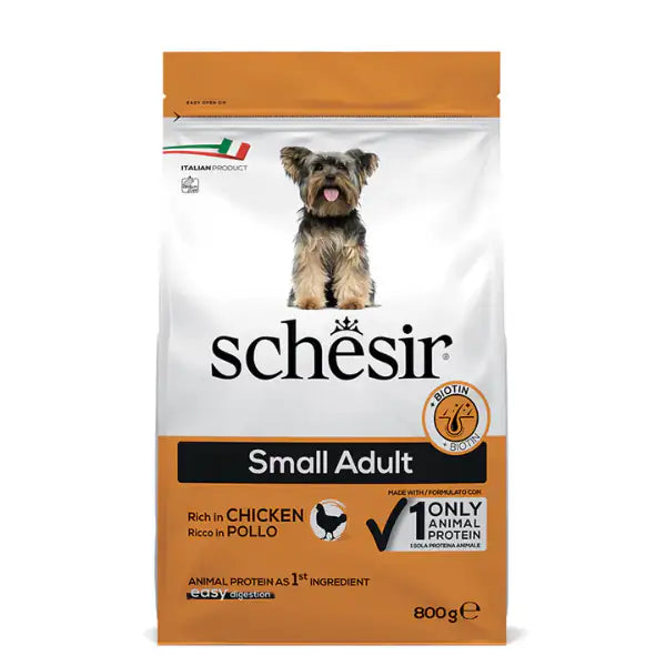 Schesir Dog Dry Small Maintenance Pollo   bauzaarit.myshopify.com