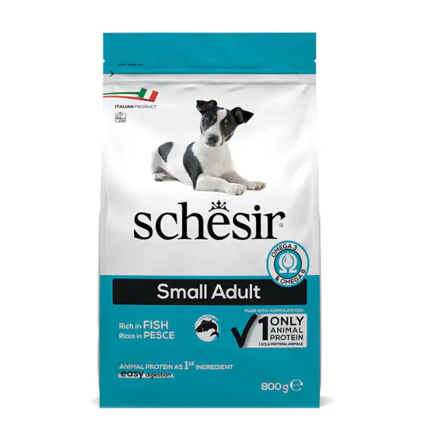 Schesir Dog Dry Small Maintenance con Pesce e Riso   bauzaarit.myshopify.com