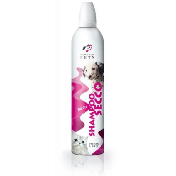 Shampoo Secco per cani e gatti Professional Pets 400 ml  Talco bauzaarit.myshopify.com