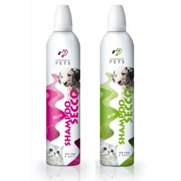 Shampoo Secco per cani e gatti Professional Pets 400 ml   bauzaarit.myshopify.com