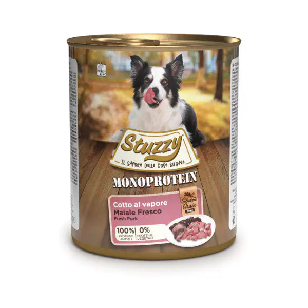 Stuzzy Dog Monoprotein cotti al vapore 800 gr  Maiale bauzaarit.myshopify.com