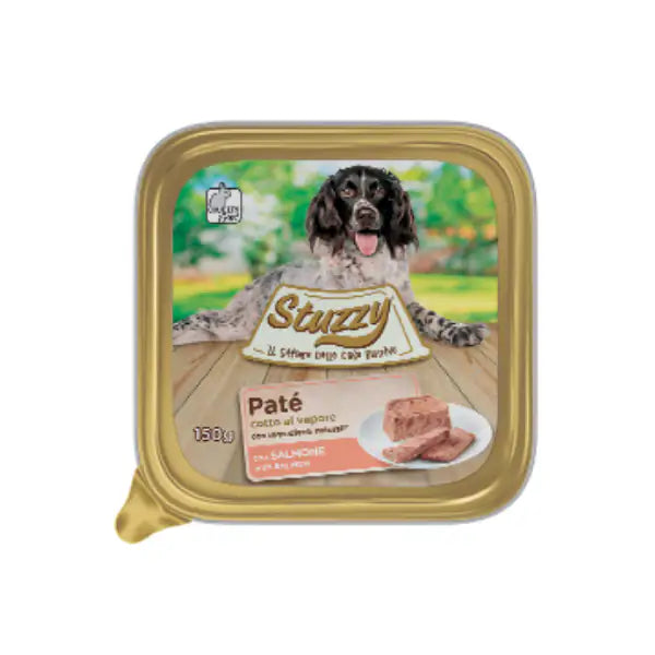 Stuzzy Dog Patè cotto al vapore 150 gr  Salmone bauzaarit.myshopify.com