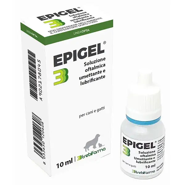 Trebifarma Epigel Soluzione Oftalmica per Cani e Gatti  10 ml bauzaarit.myshopify.com