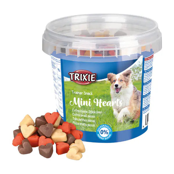 Trixie Snack Mini Hearts per addestramento   bauzaarit.myshopify.com