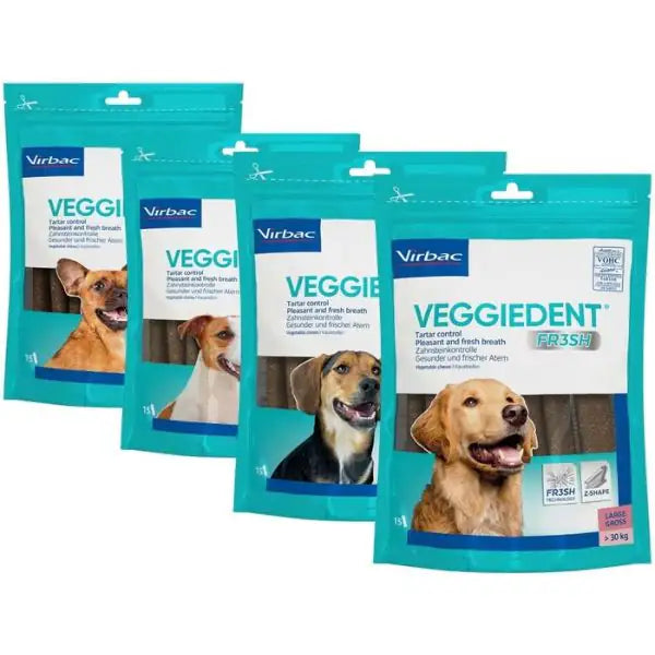 Virbac VeggieDent Fresh snack dentali   bauzaarit.myshopify.com