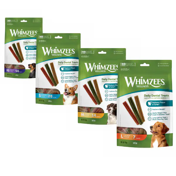 Whimzees Snack dentale Naturale Stix   bauzaarit.myshopify.com