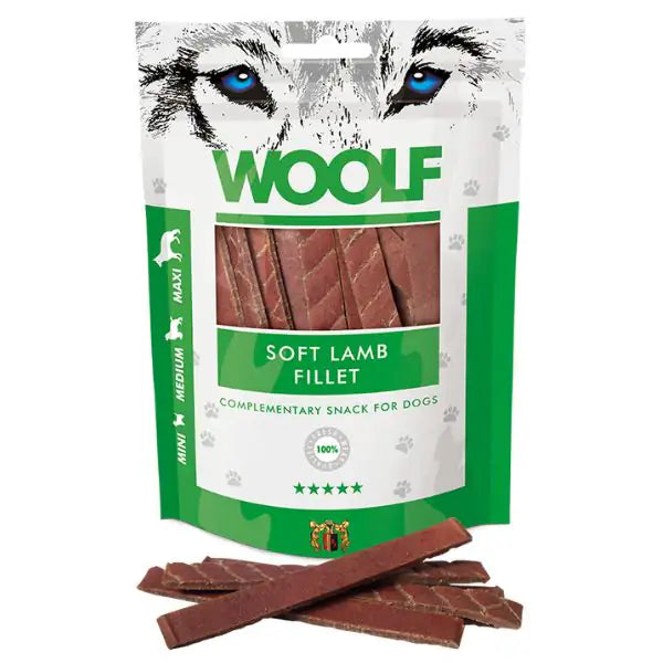 Woolf Filetti snack monoproteici  Filetti di agnello bauzaarit.myshopify.com